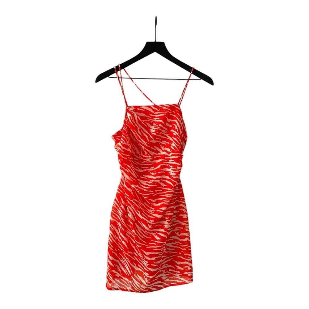 NWT Forever 21 orange patterned dress